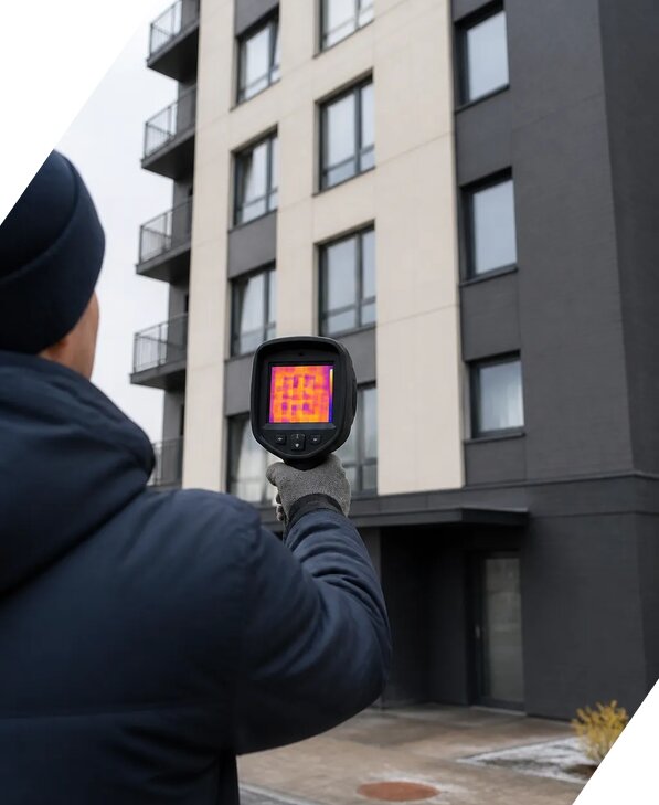 Тепловизионное обследование зданий в Пушкине от 5187 р. | ЭкспертизаРоссия